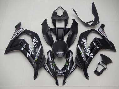 Carénage Kawasaki ZX10R 2016-2019 - Noir Courses Ninja Bon Marché
