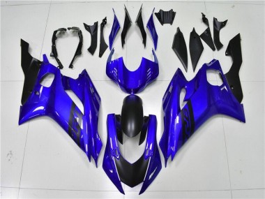 Carénage Yamaha R6 2017-2023 - Bleu Noir Bon Marché