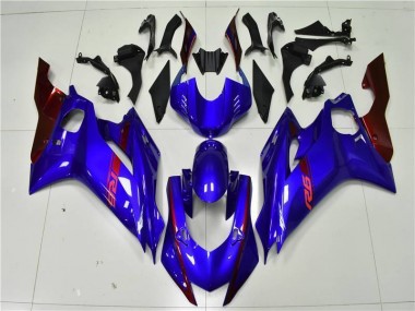 Carénage Yamaha R6 2017-2023 - Bleu Rouge Bon Marché
